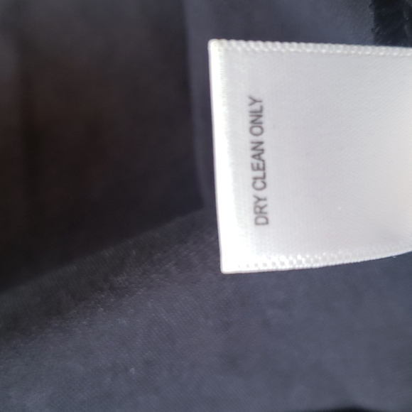 BANANA REPUBLIC Navy Ponte Seamed Fit & Flare Dress sz 2 Women's - Picture 5 of 5